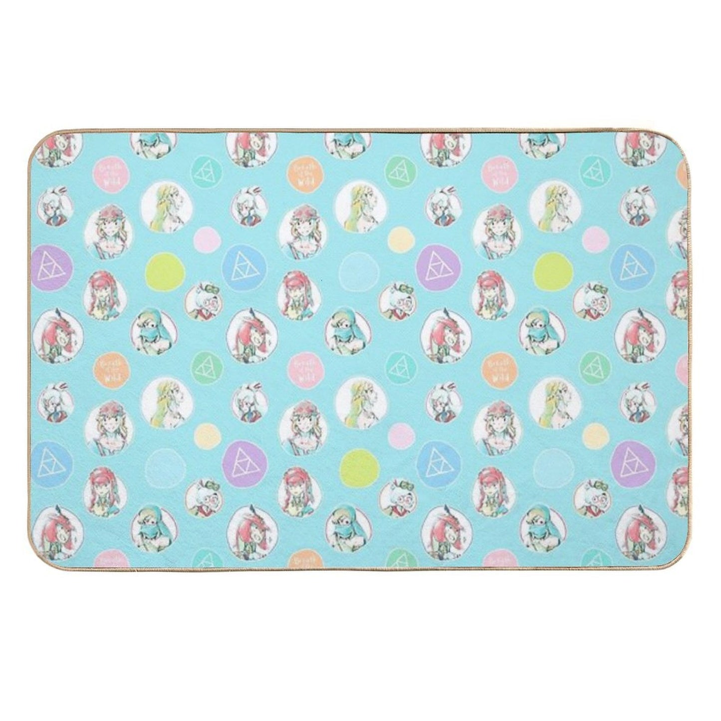 Infinite Wildness  Easy Maintenance Bath Mat