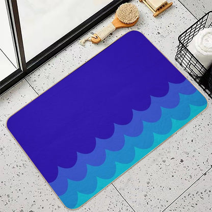 Blue Ocean  Stain-Proof Bath Mat