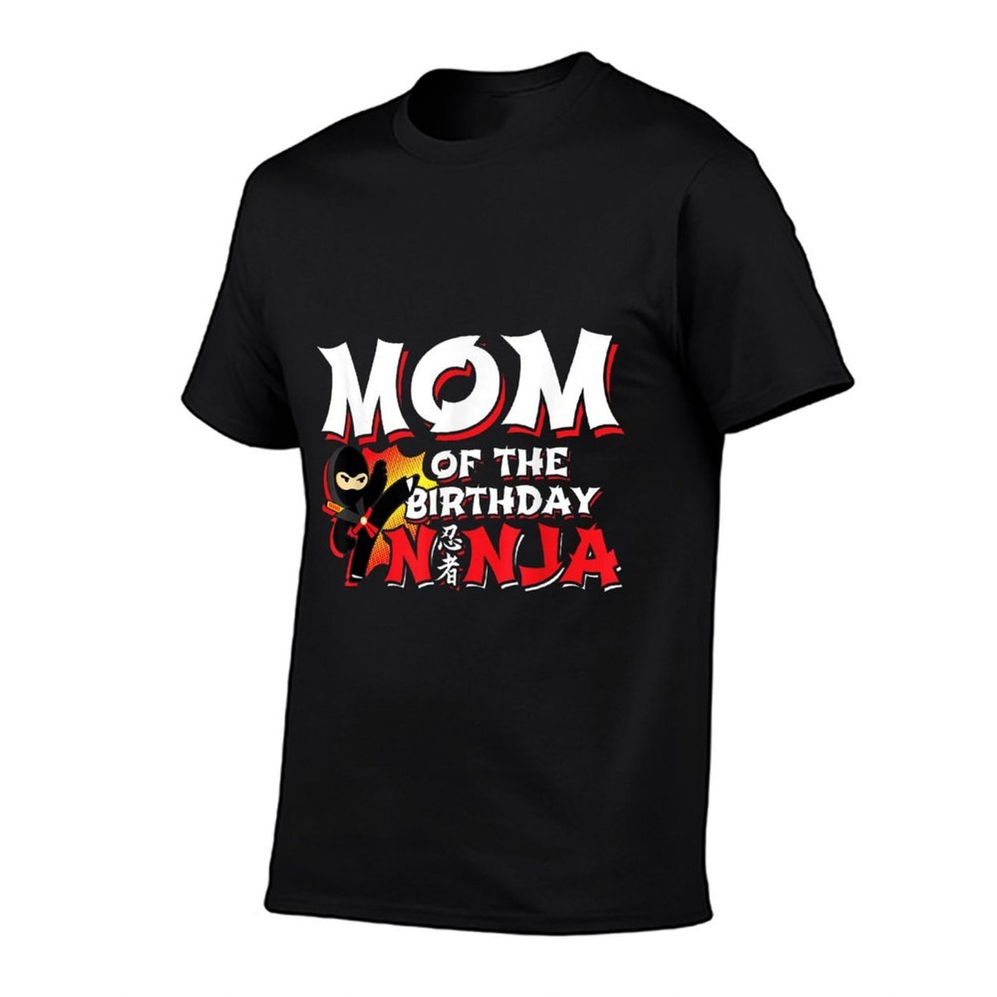 Ninja Birthday Party Gift - Mom of The Birthday Ninja  Eco-friendly Material T-Shirt