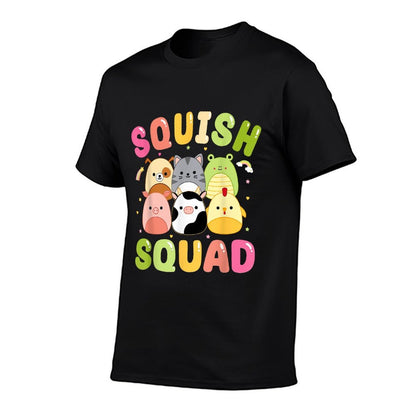 Squish Squad Girls Kids Toddlers Cute Birthday  Odor-resistant T-Shirt