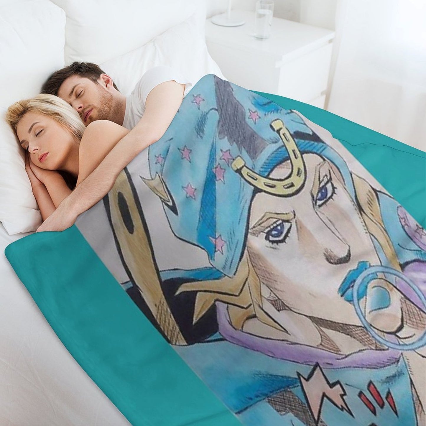 Nice Art Painting Poster for Every Home Compact Throw Blanket