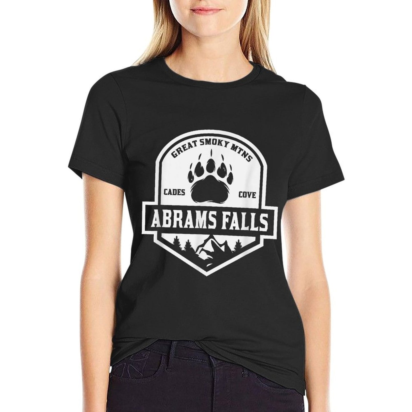 Abrams Falls Great Smoky Mountains  Slim-fit Cut T-Shirt