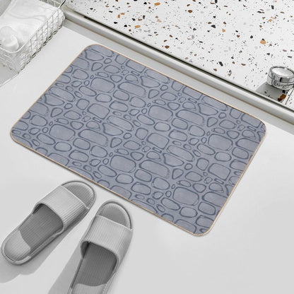 Stone Wall  Easy To Clean Bath Mat