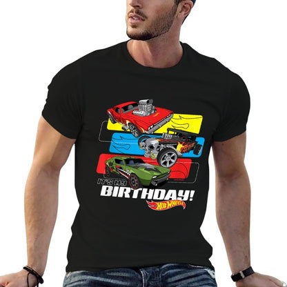 Hot Wheels - It's My Birthday!  Cotton T-Shirt