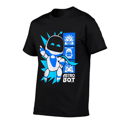 Astro Bot Rescue Mission Victory Pose Game Wrinkle-resistant T-Shirt