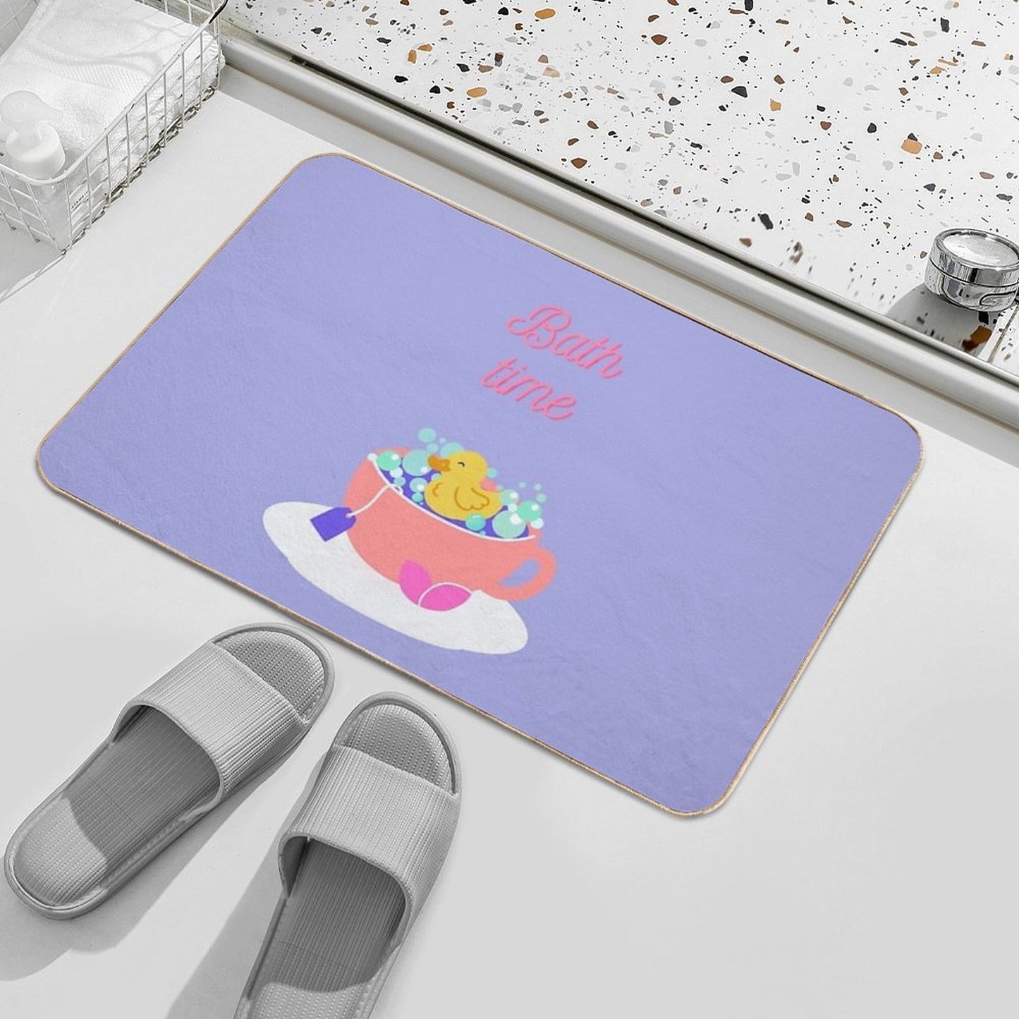 Bath Time  Absorbent Bath Mat