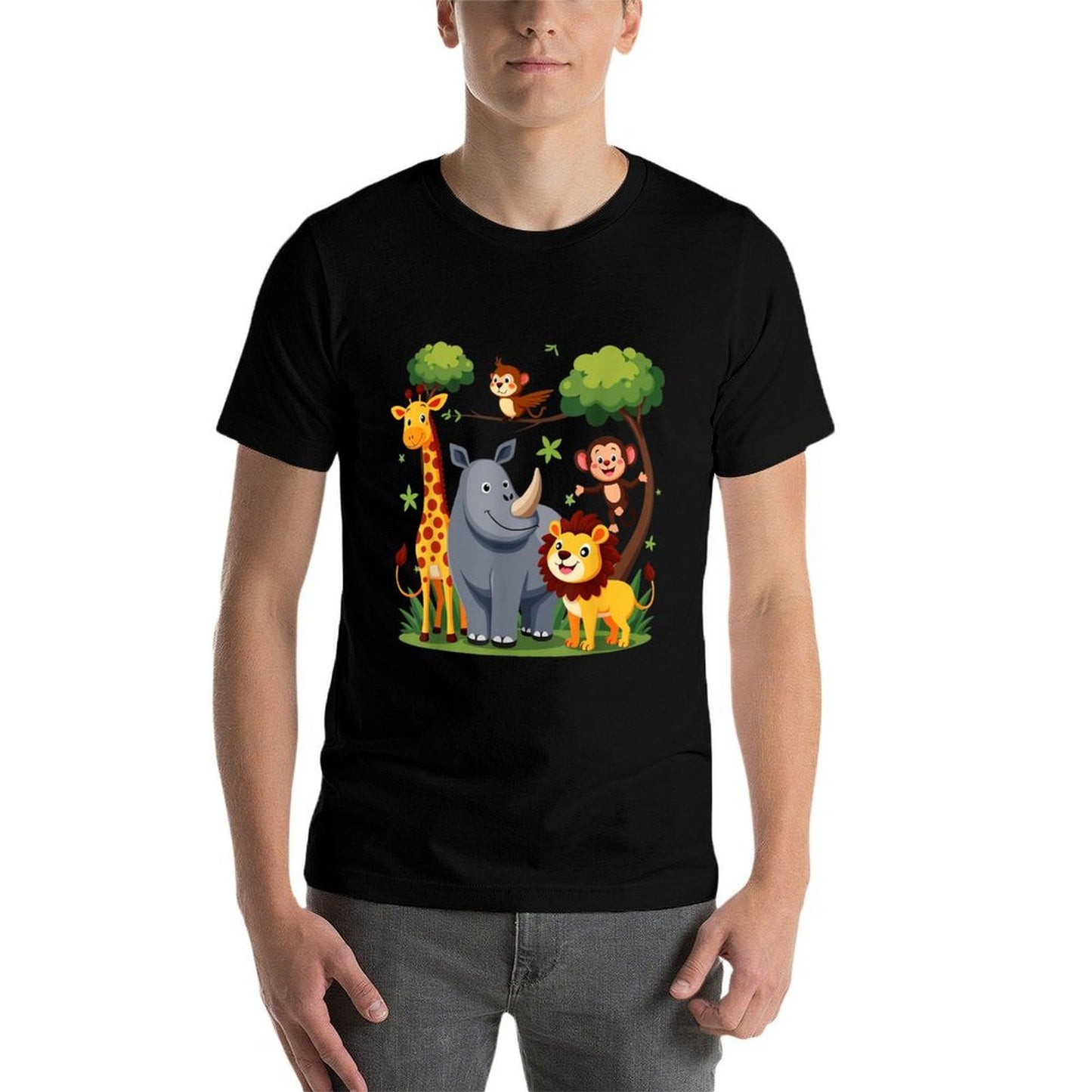 Forest Animals Jungle Animal Idea For Kids & Animal Themed  Versatile T-Shirt