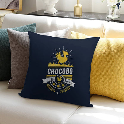 Chocobo Soft Skin-Friendly Throw Pillow