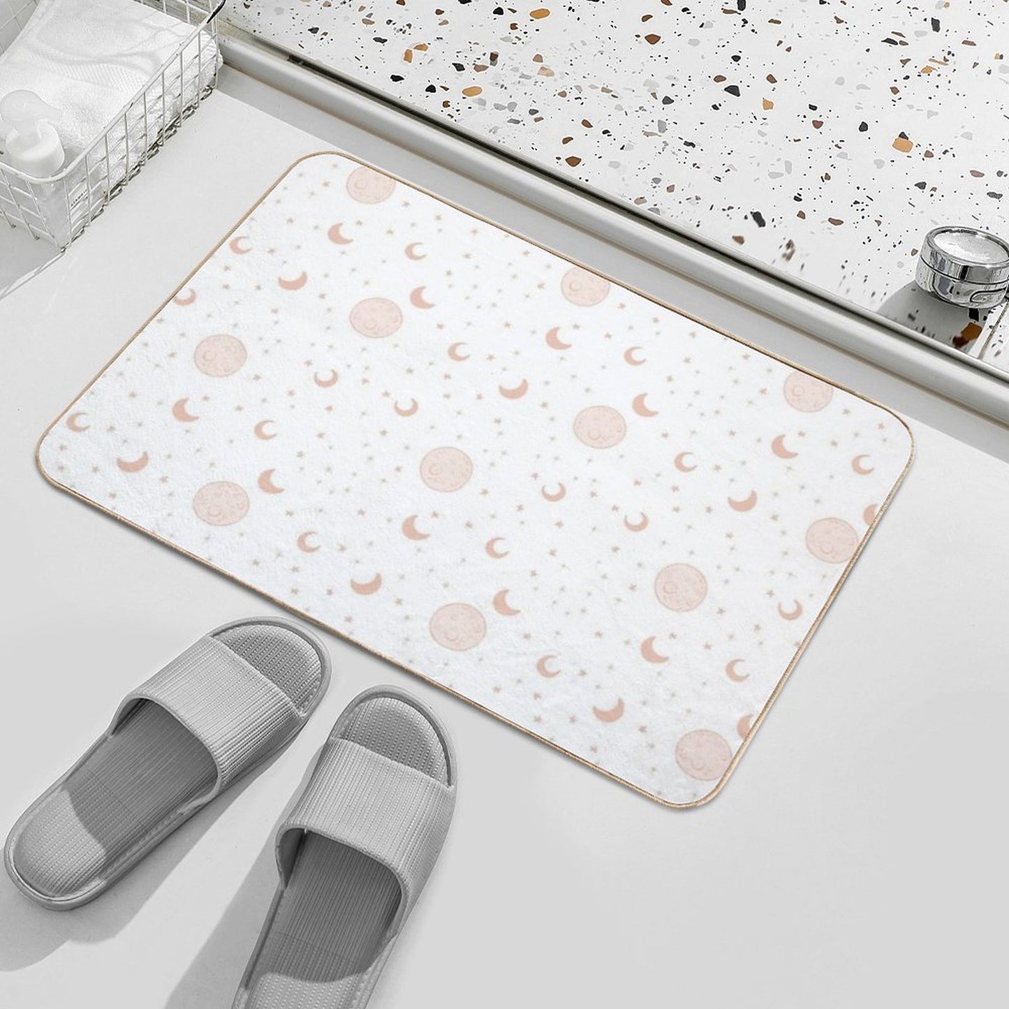 Good Night  Repositionable Bath Mat
