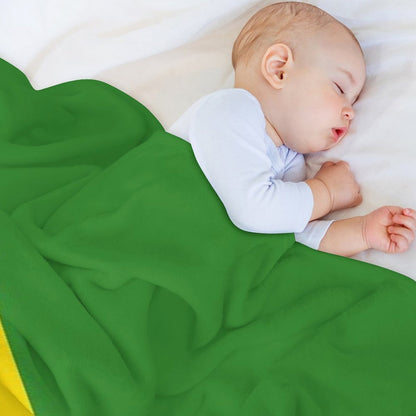 Jamaica Flag Quick-dry Throw Blanket