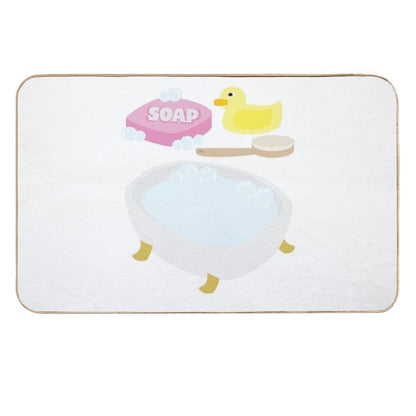 Bathroom Set  Long-Lasting Bath Mat