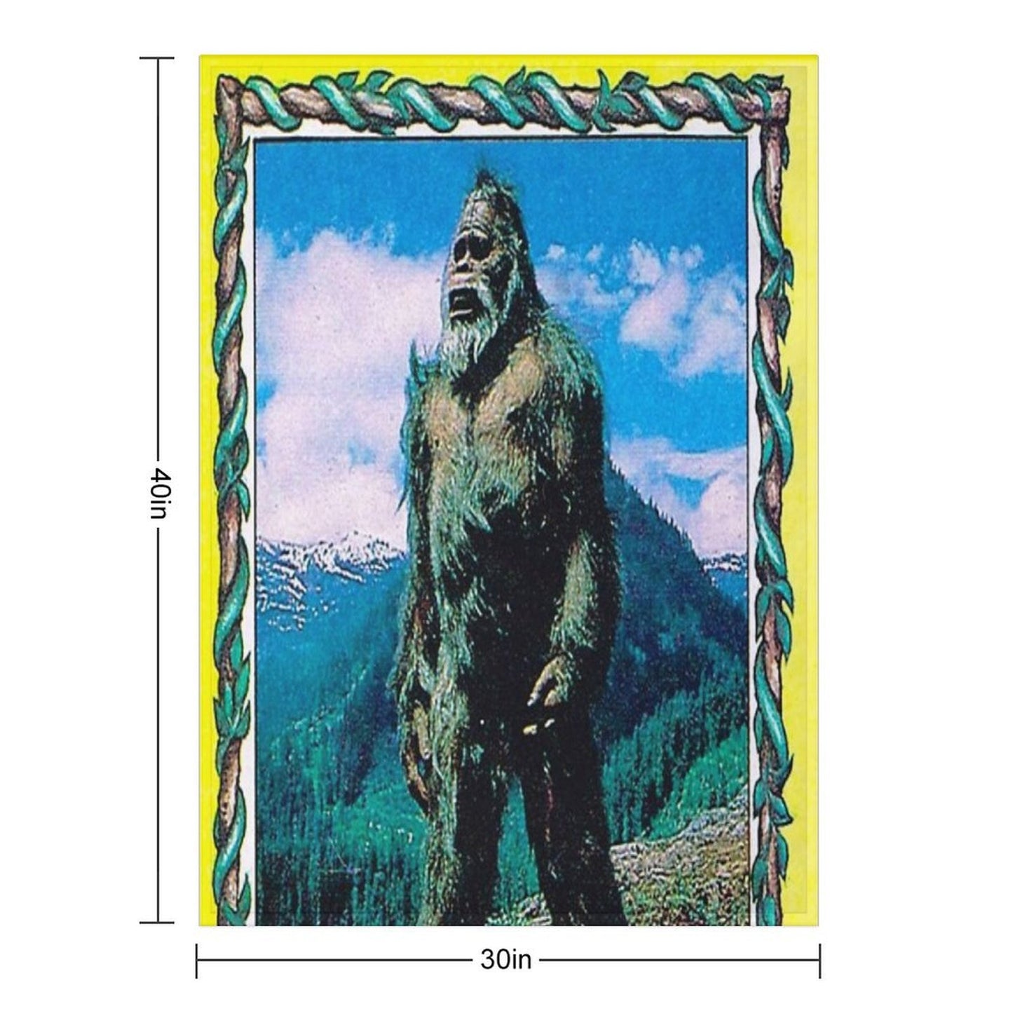 Call of The Wild - Harry And The Hendersons Easy Care Throw Blanket