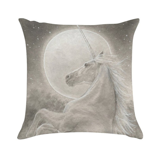 The Unicorn Soft Multiple Sizes Throw Pillow
