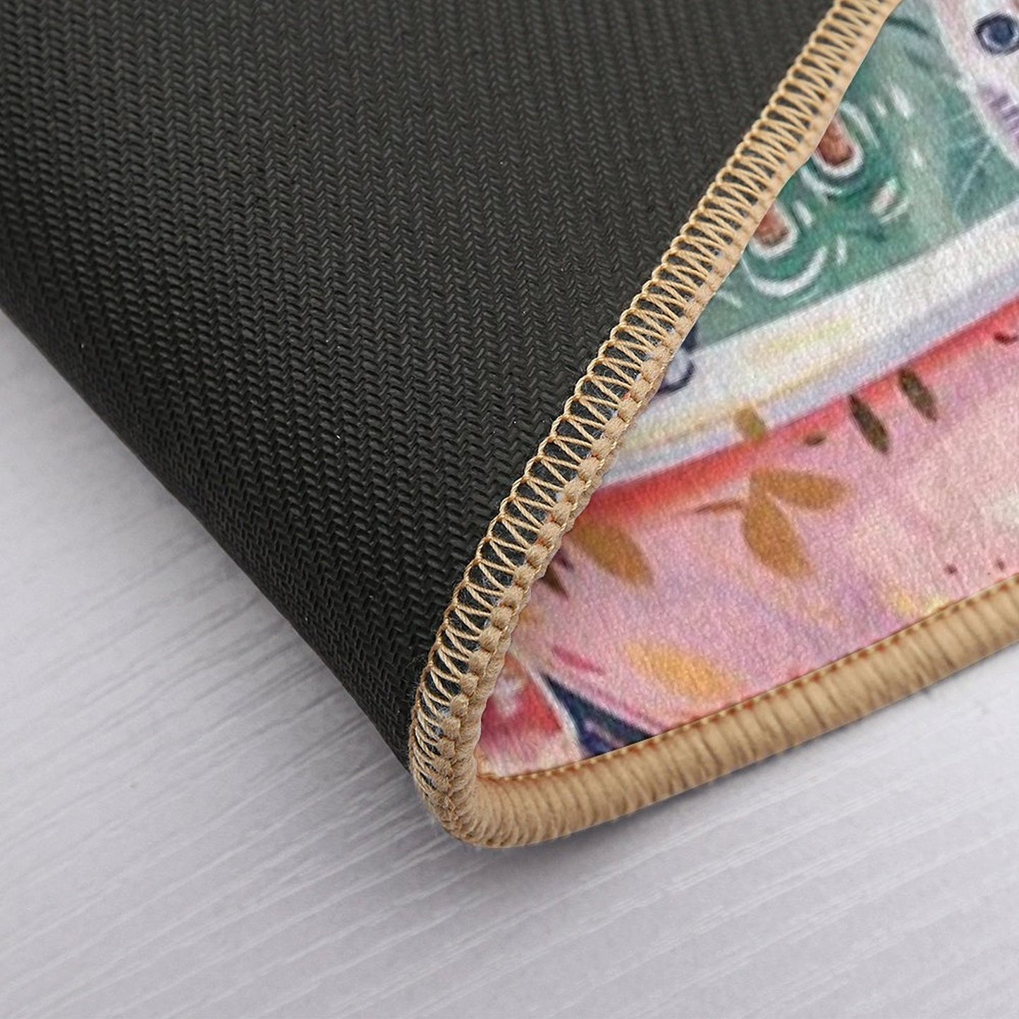 Cats in Bathroom II  Non-Slip Bath Mat