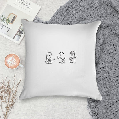 Julie And The Phantoms Ghosties Soft Short Plush Fabric Throw Pillow