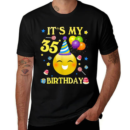 It's My 35th Birthday 35 Years Old 35th Birthday Gift  Stretchy T-Shirt