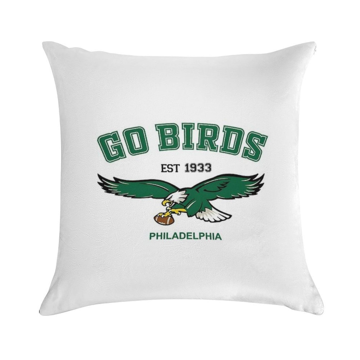 Art - Philadelphia Eagles Soft Bedroom Essential Throw Pillow