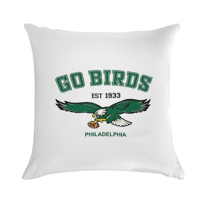 Art - Philadelphia Eagles Soft Bedroom Essential Throw Pillow