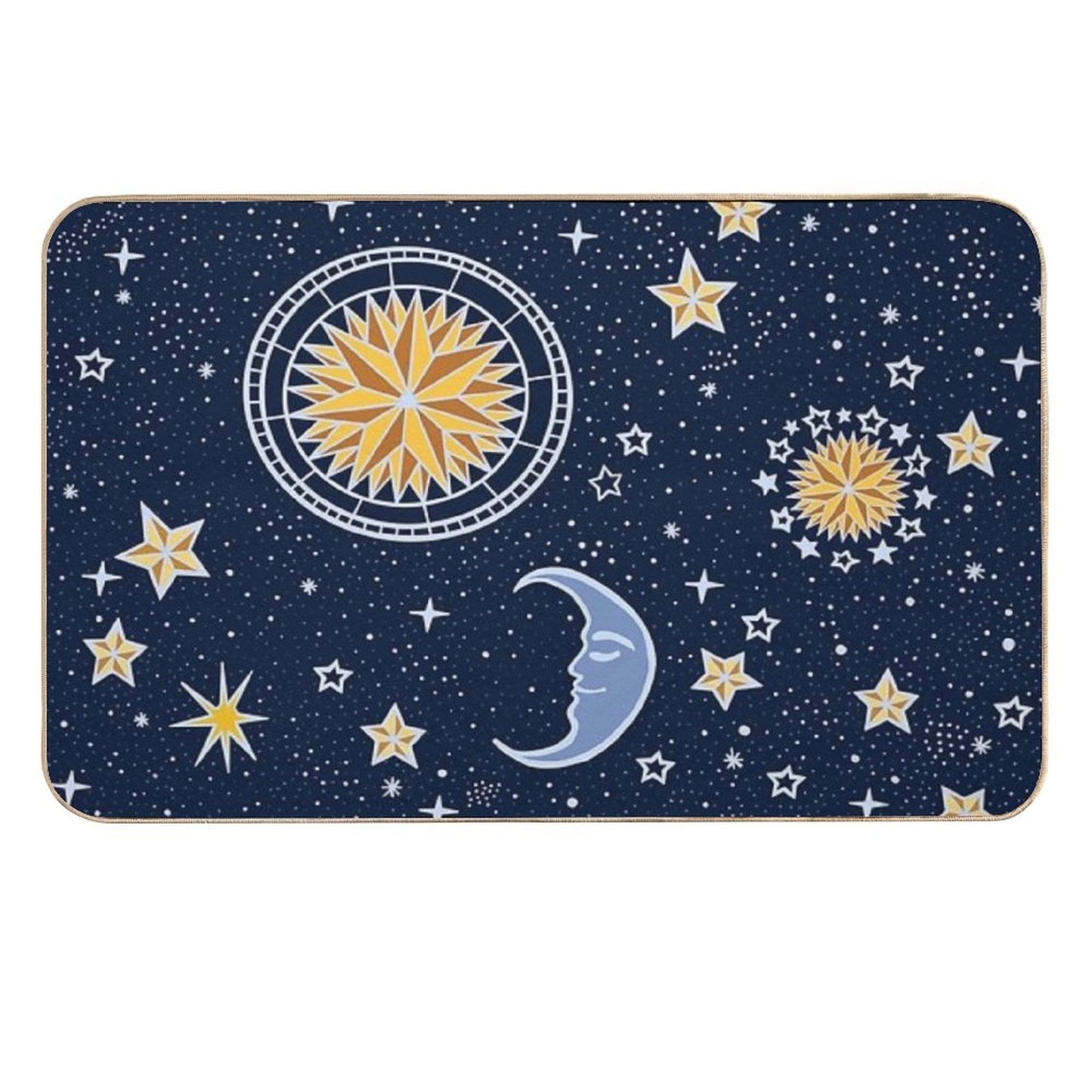 Interstellar  Easy Maintenance Bath Mat