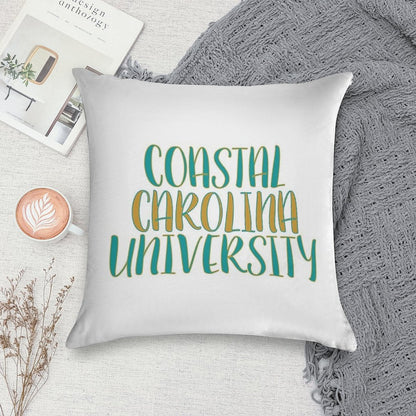 Coastal Carolina University Soft Short Plush Fabric Throw Pillow