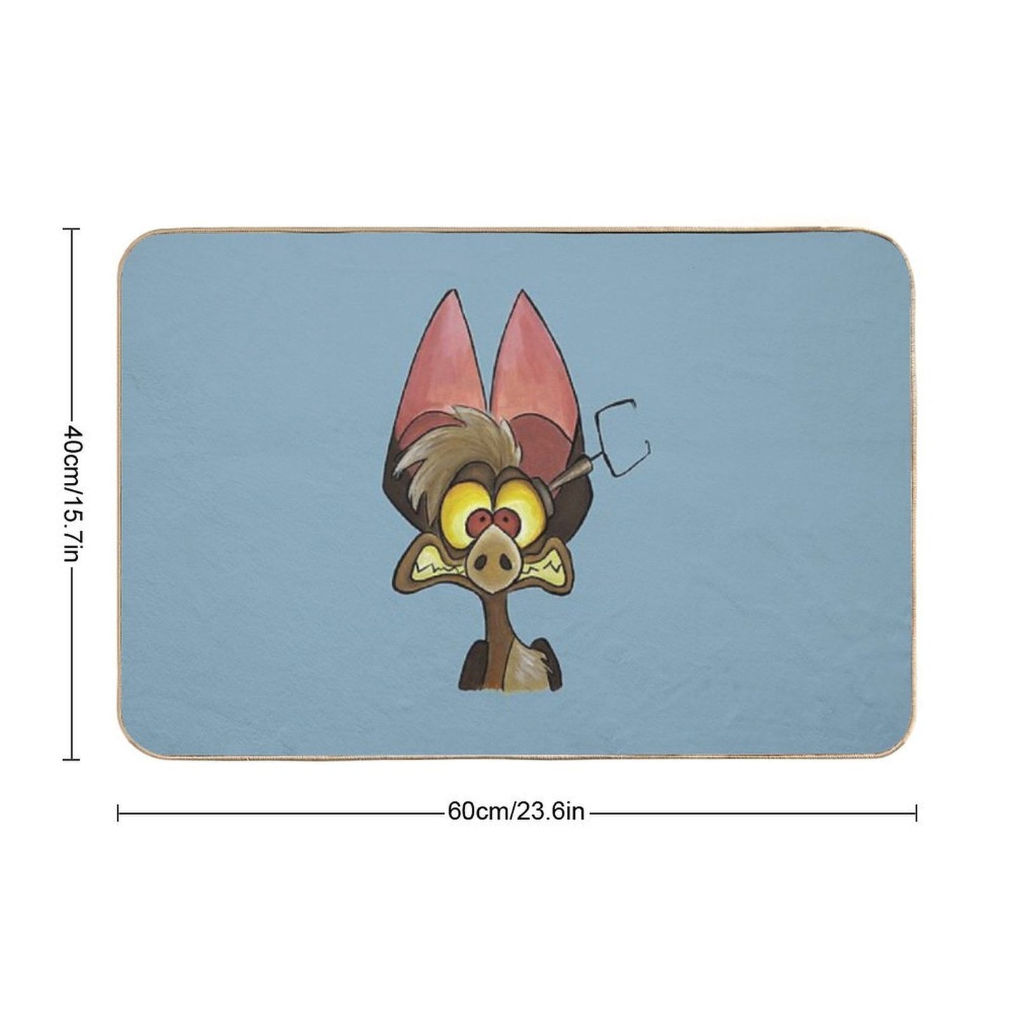 Copy of To Fish Or Not To Fish Sticker  Pet-Safe Bath Mat