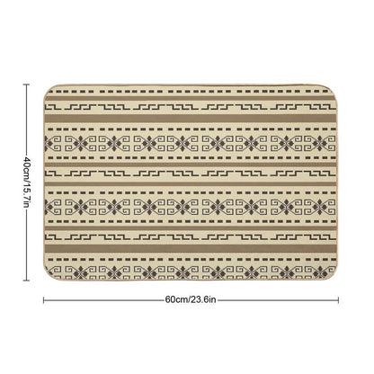 The Dude's Cardigan Pattern - The Big Lebowski  Non-Slip Bath Mat