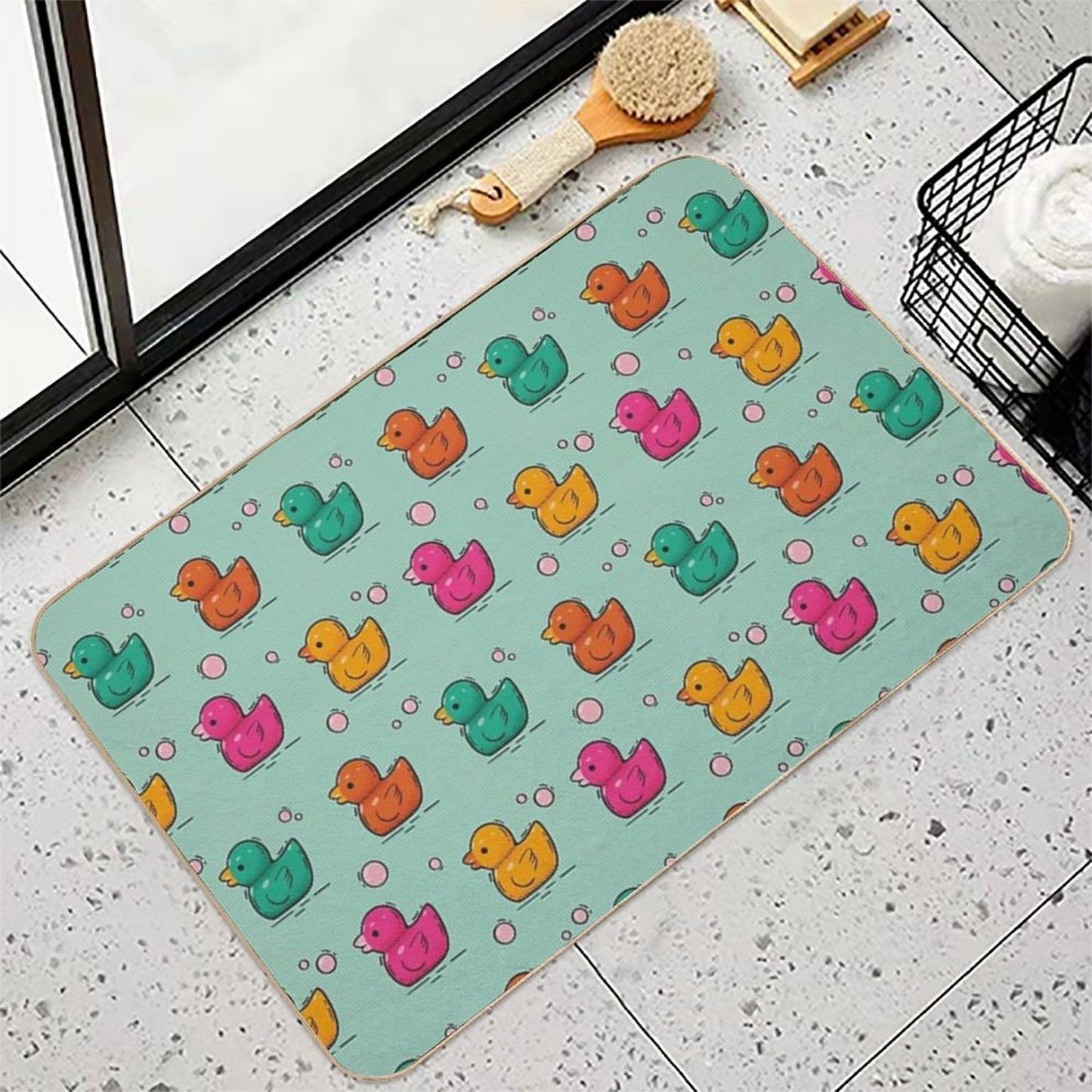 Quaky Bubble Pop  Non-Slip Bath Mat
