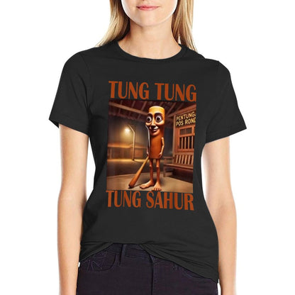 Tung Tung Tung Sahur Eco-friendly Material T-Shirt
