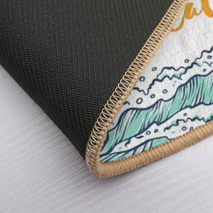 Sky & Sea  Fade-Resistant Bath Mat