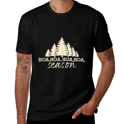 Hoa Hoa Hoa Hoa Hoa Cozy Season Twilight Lover Pine Forest  Odor-resistant T-Shirt