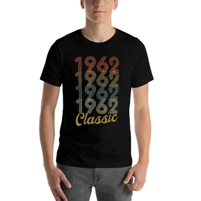 60th Birthday For Men, Vintage Classic 1962  Vintage-inspired T-Shirt