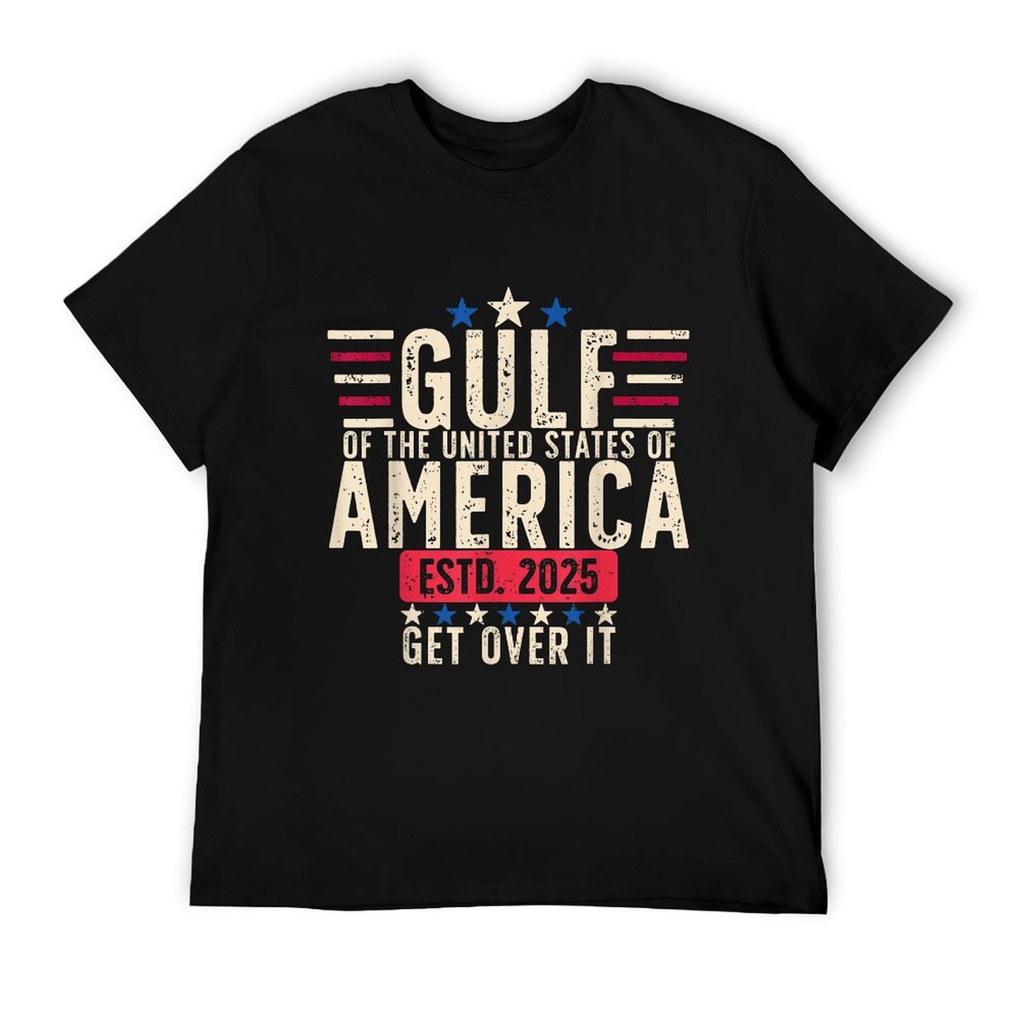 Gulf of US America 2025 Patriotic Vintage-inspired T-Shirt