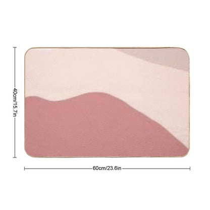 Aesthetic Pattern  Dirt-Trapping Bath Mat