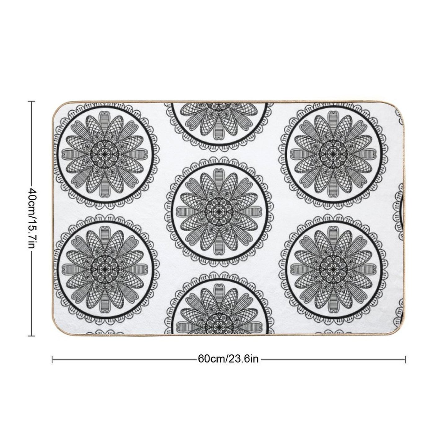 Imperfect Harmony  Long-Lasting Bath Mat