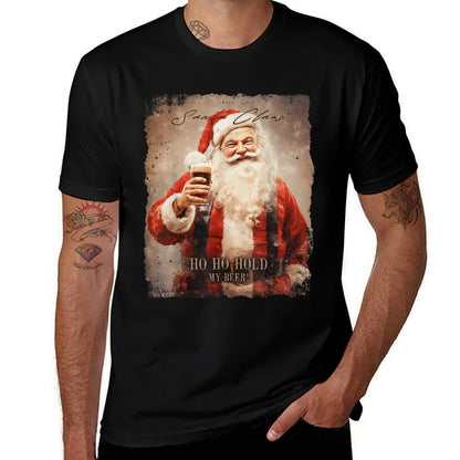 Winter Xmas Snowman Reindeer Merry Christmas Santa Claus  Lightweight T-Shirt