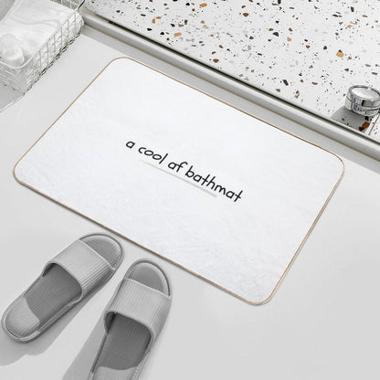 A Cool AF Bathmat  Slip-Resistant Bath Mat