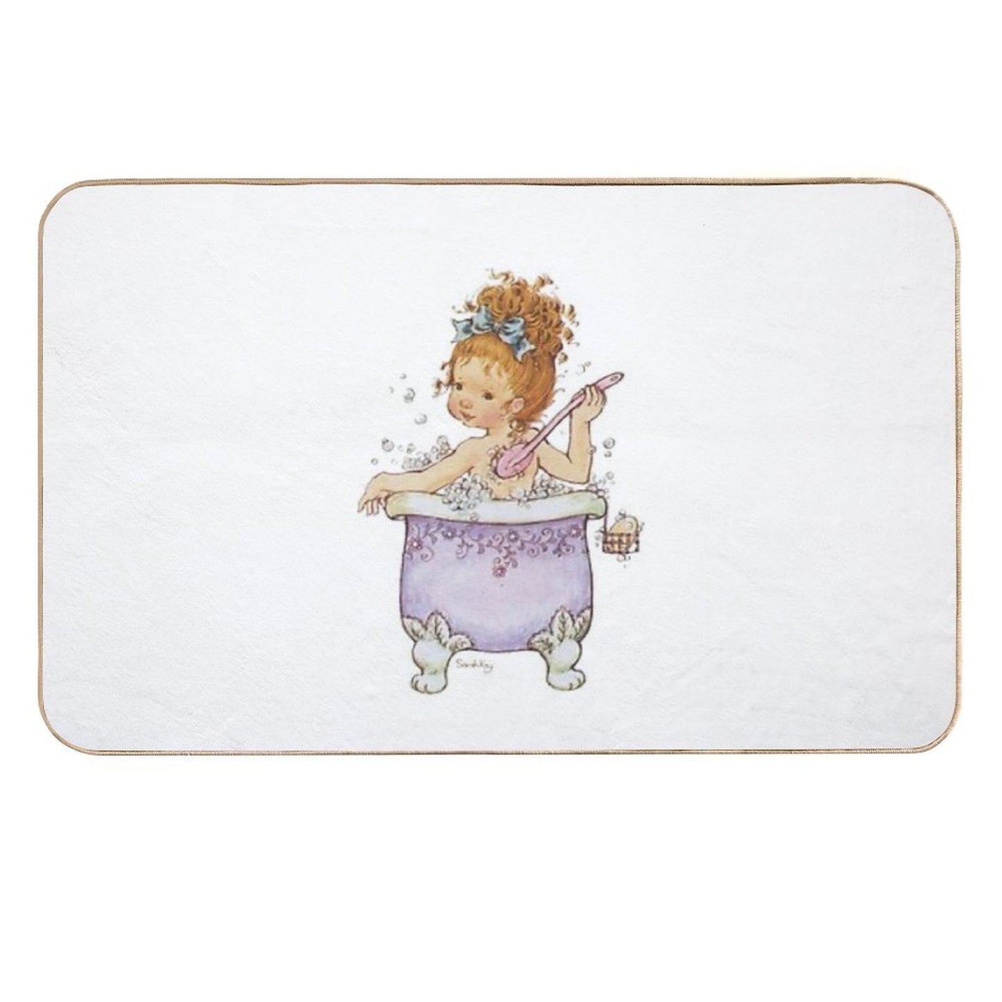 Sarah Kay - Bath Time  Multi-Purpose Bath Mat
