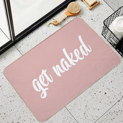 Get Naked Pink  Multi-Purpose Bath Mat