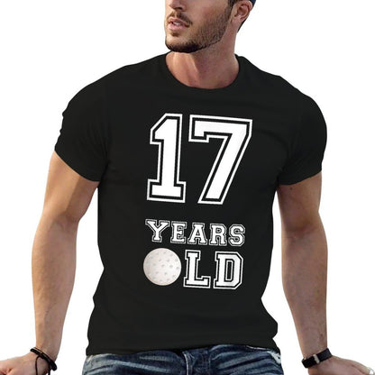 17 Years Old Golf Birthday Boy 17th Birthday  Vintage-inspired T-Shirt