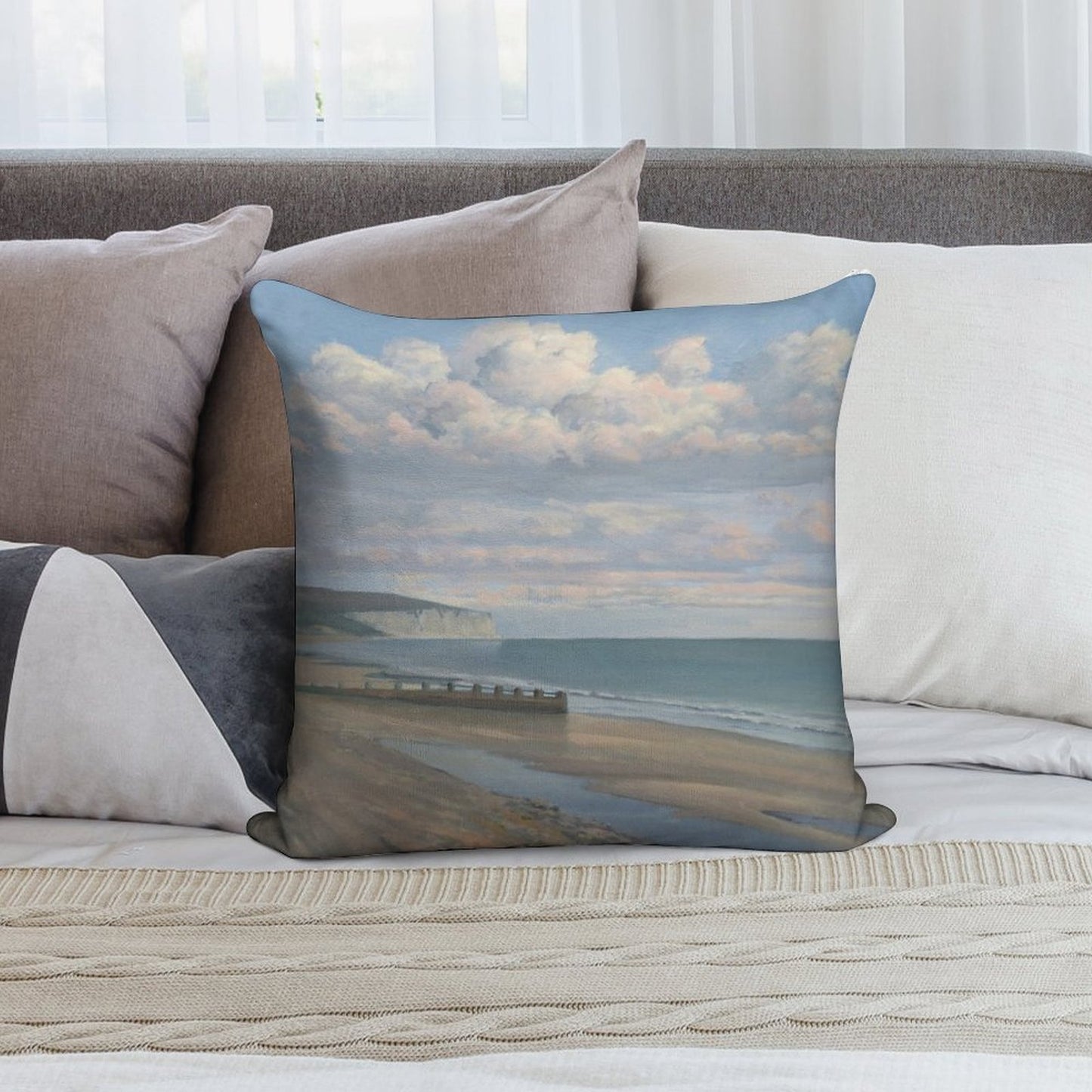 Swanage Soft Multiple Sizes Throw Pillow