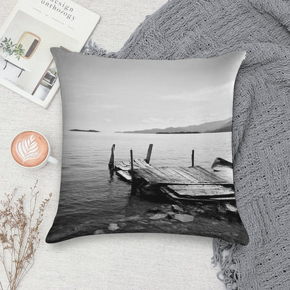 Fading Soft Ultra-Soft Texture Throw Pillow