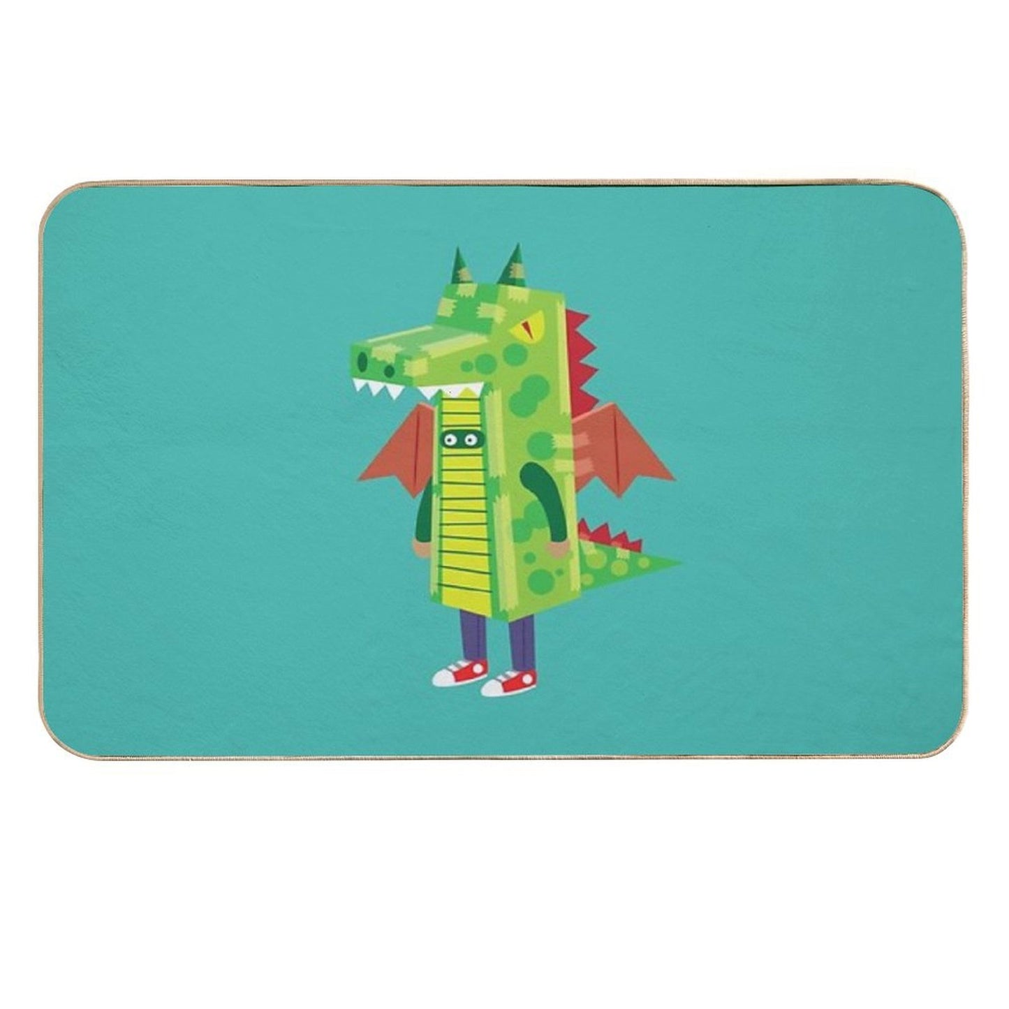 I'm A Dragon  Anti-Trip Bath Mat