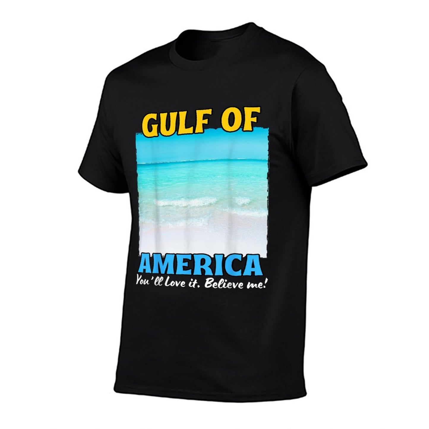 Gulf Of Us America Graphic Men Women Kids America&#39;s Gulf Summer-ready Fabric T-Shirt