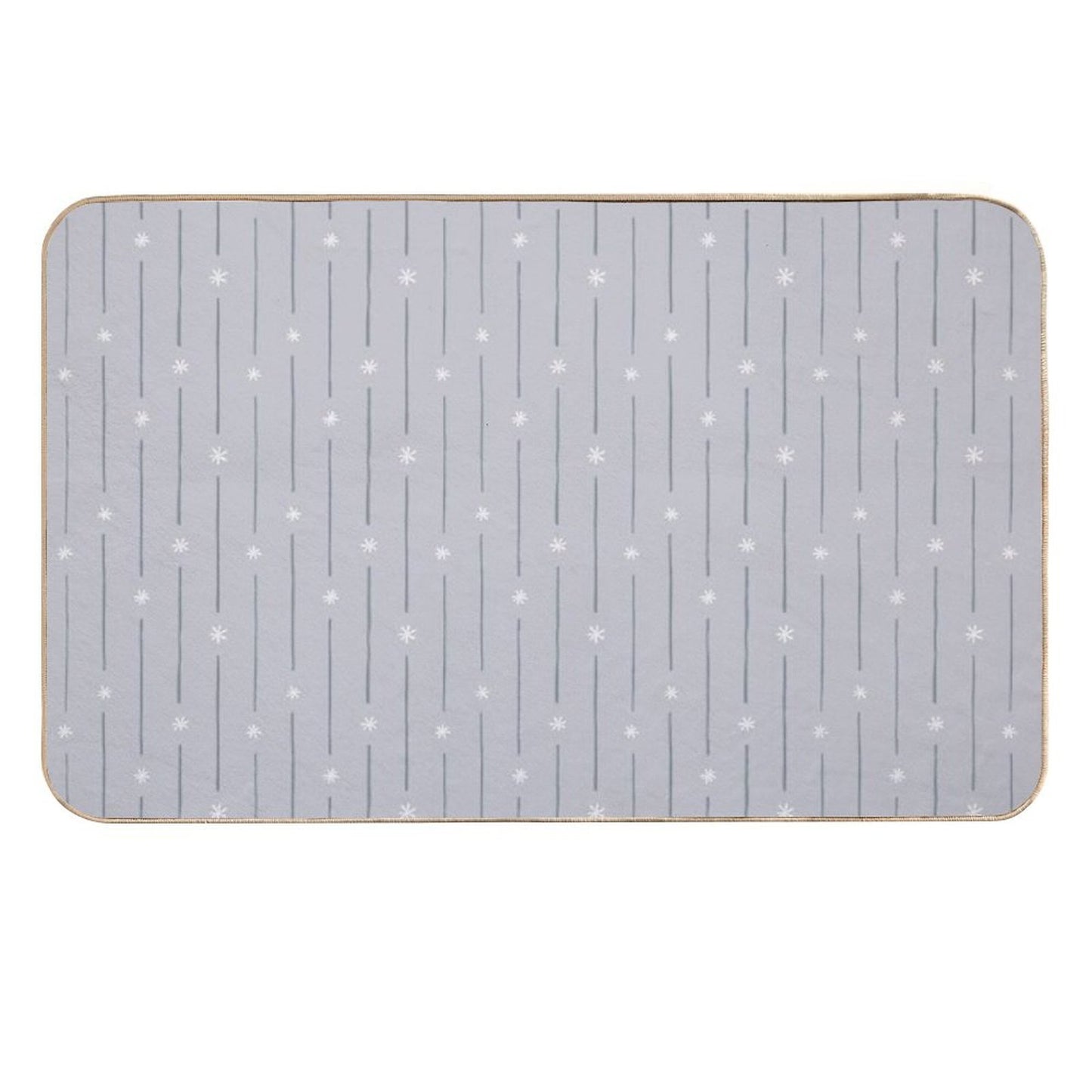 Swan River [blue]  Rapid-Drying Bath Mat