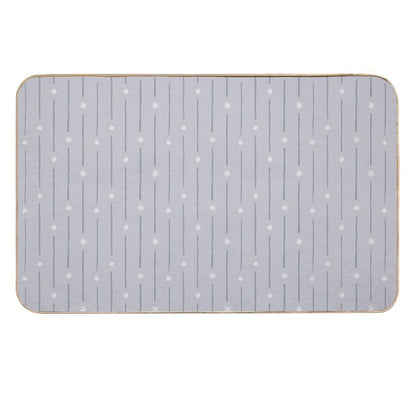 Swan River [blue]  Rapid-Drying Bath Mat