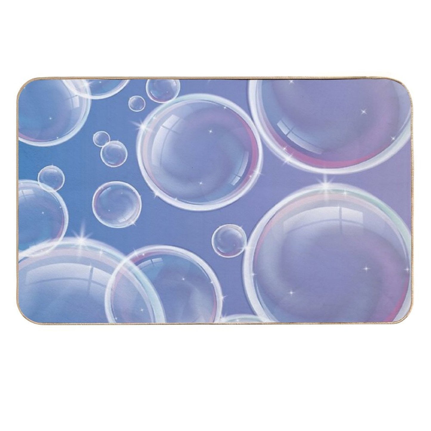 Funny Bubbles  Slip-Resistant Bath Mat