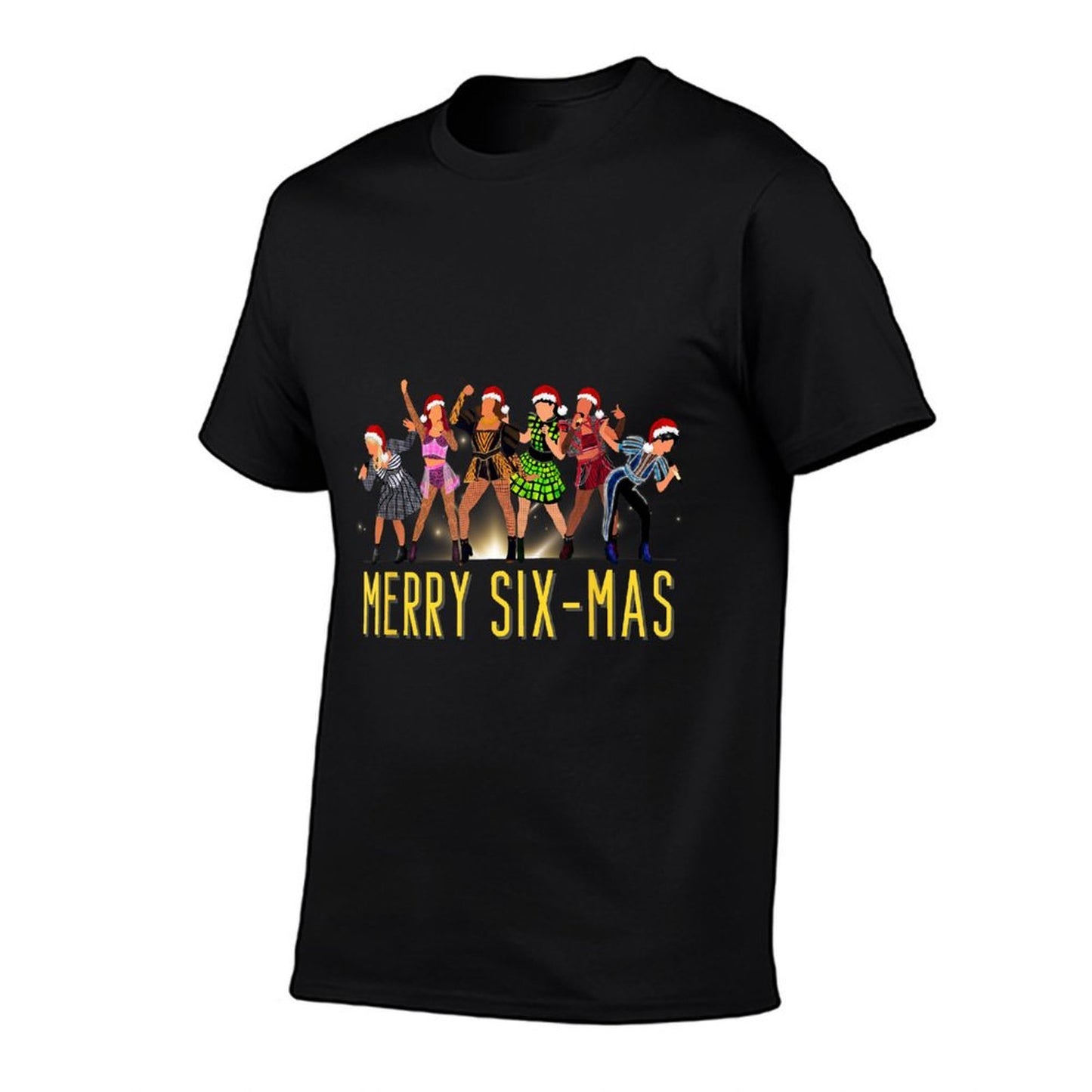 Merry Six-Mas Christmas Six Musical Theatre Theater  Trendy Pattern T-Shirt