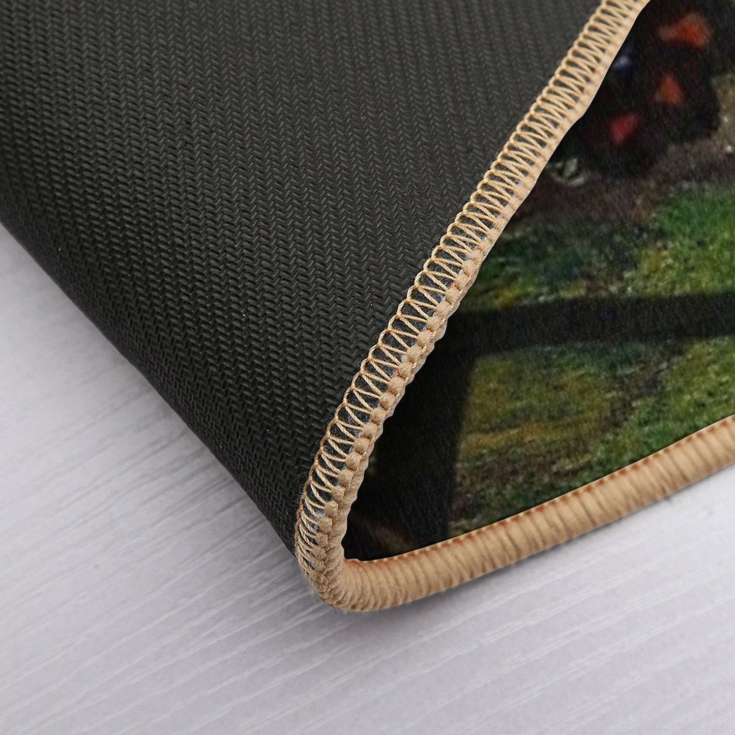 Derpaintings - Ophelia  Fade-Resistant Bath Mat