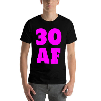 30th Birthday - Thirty AF Dirty Thirty Tee  Slim-fit Cut T-Shirt