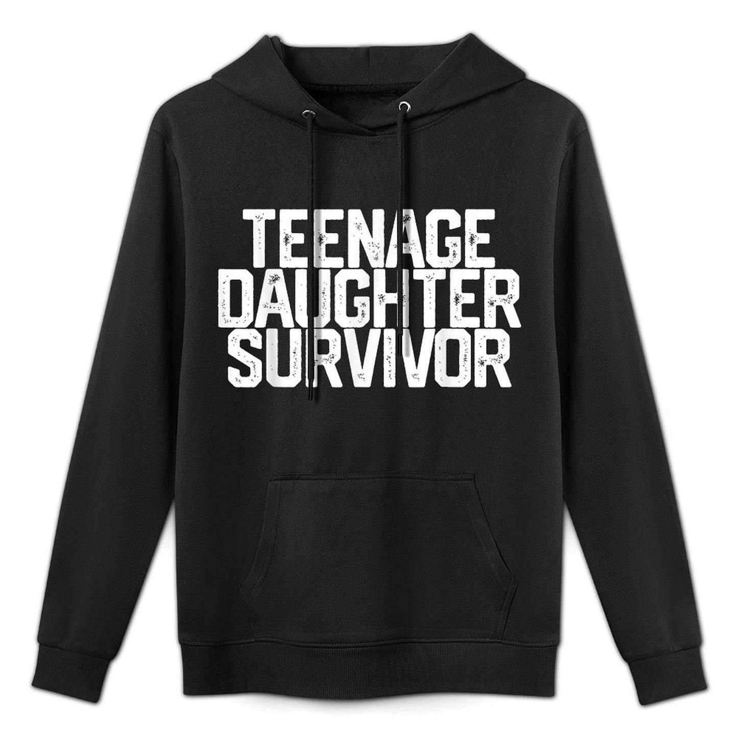 TEENAGE DAUGHTER SURVIVOR Father's Day Gift Dad Joke All-Day Comfort Hoodie